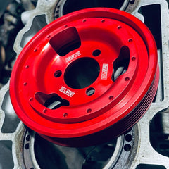 Gen 2 Mini Billet lightweight crankshaft pulley