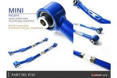 Hardrace F55 F56 F57 Adjustable Rear Upper Control Arms - Pillowball