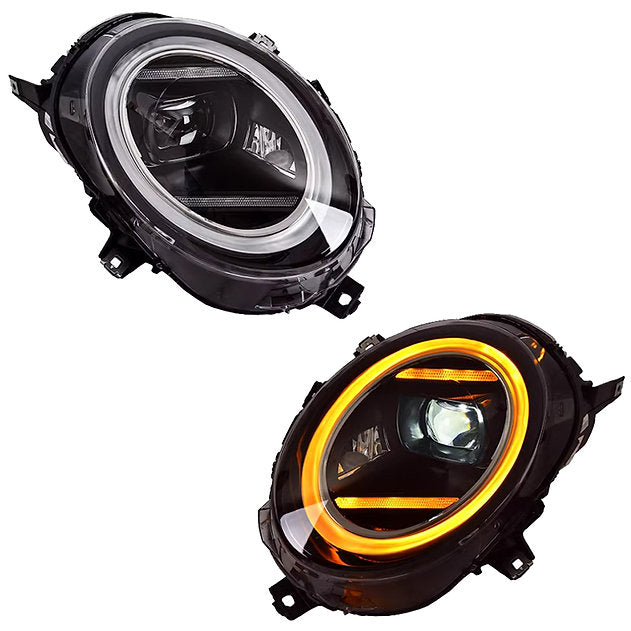 Gen 2 Mini - LED DRL Halo Headlights for MINI R55, R56, R57, R58, R59 (2007-15) Cooper S JCW