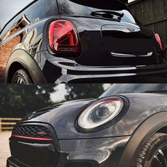 Gen 3 Mini Head and taillight covers Mini F55, F56, F57 (4 piece)