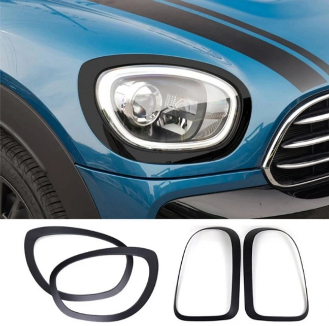 Gen 3 Mini Headlight & Taillight covers F60 Mini Countryman