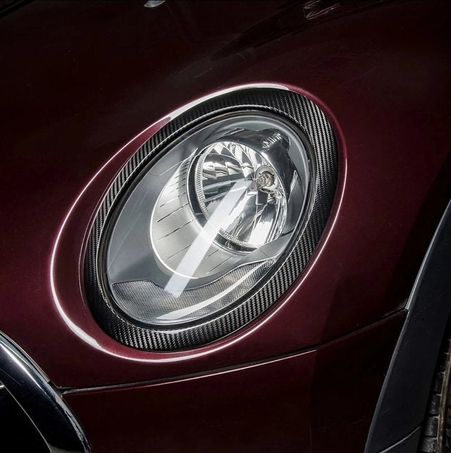 Gen 3 Mini F55, F56, F57 Carbon Fibre Headlight Cover