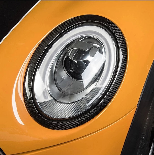 Gen 3 Mini F55, F56, F57 Carbon Fibre Headlight Cover