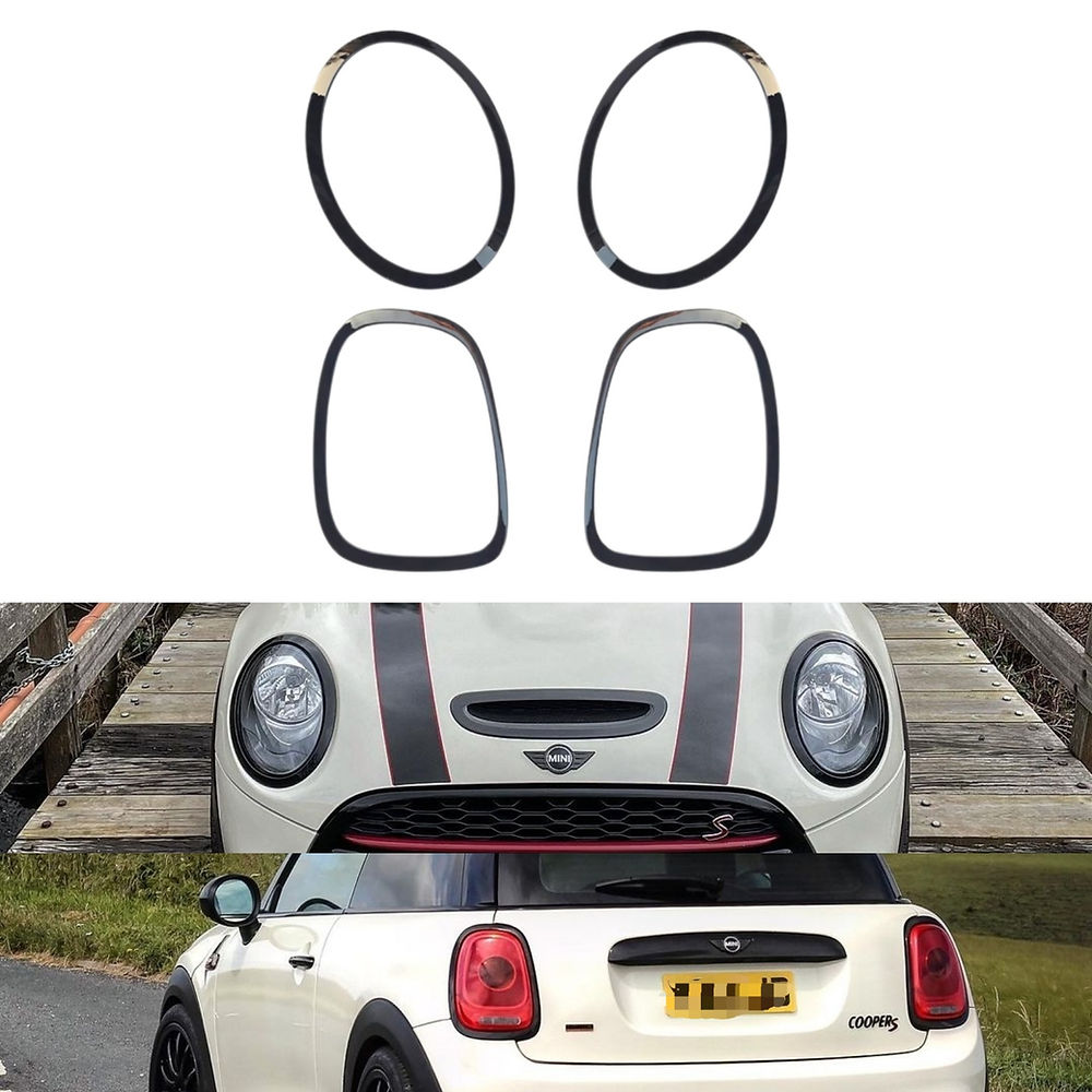 Gen 3 Mini Head and taillight covers Mini F55, F56, F57 (4 piece)