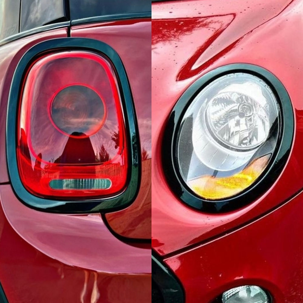 Gen 3 Mini Head and taillight covers Mini F55, F56, F57 (4 piece)