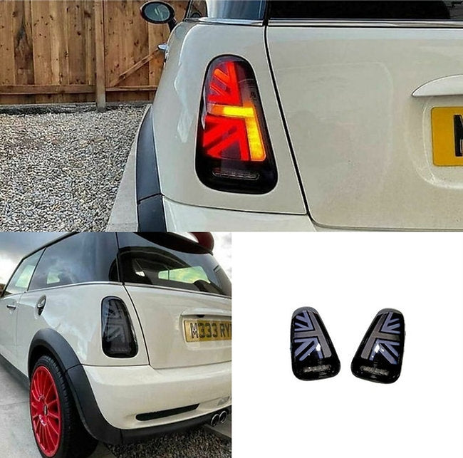 Gen 1 Mini Union Jack Rear Tail Lights - Mini Models R50, R52, R53 – Mw Uk