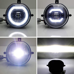 Gen 3 Mini FOG LIGHT - Mini DRL Daytime Running Lights LED Halo Fog Lights - Models F55 F56 F57