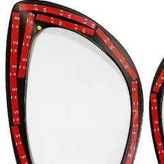 Gen 2 Mini HEADLIGHT & TAIL LIGHT - Mini R60 Countryman Dechrome Head & Tail Light Covers