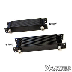 AIRTEC MOTORSPORT UNIVERSAL OIL COOLER -8 OR -10 AN FITTINGS