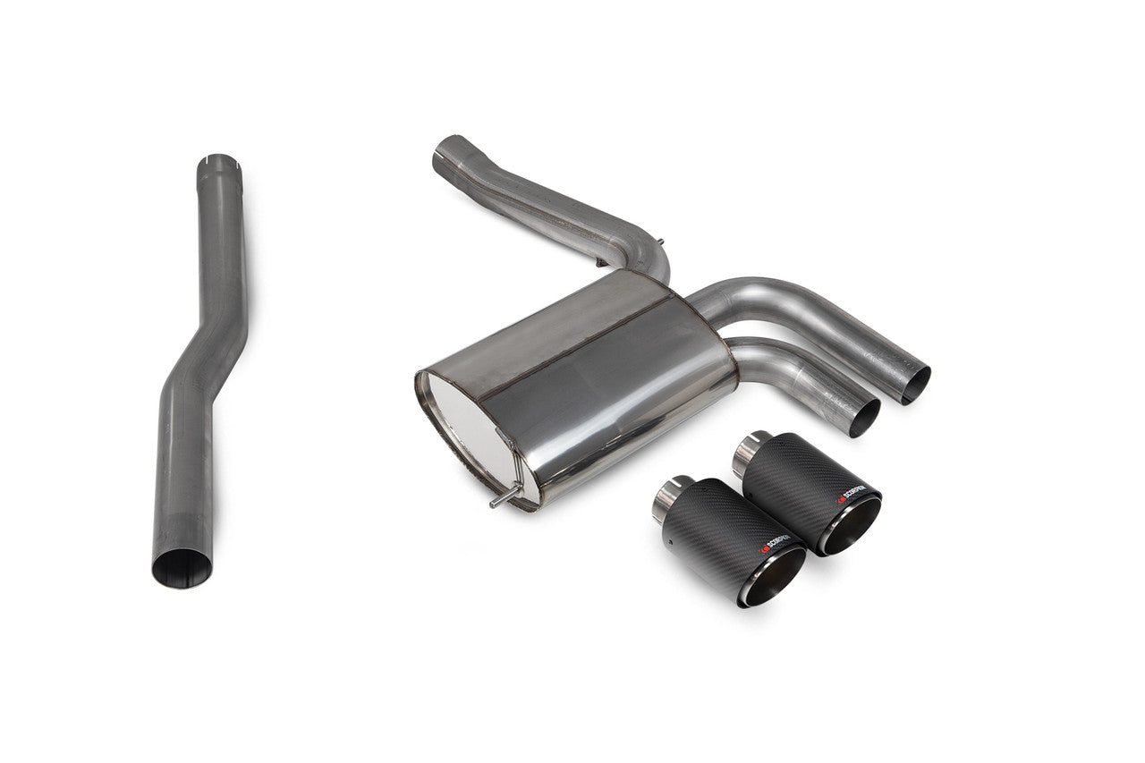 Mini Gen 3 Scorpion Non-resonated GPF-back system - Cooper S F56 GPF MODEL - 2019 - 2020