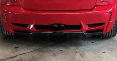 GEN 2 MINI Duell AG type rear bumper diffuser.