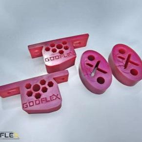 Godflex  Mini Cooper Inc S Exhaust Hanger Bush Kit 2000-2006