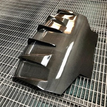 GEN 2 MINI Duell AG type rear bumper diffuser.