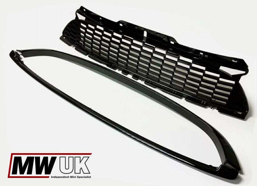 Gen 2 Mini GRILLE COVERS - MINI R56 Cooper S / JCW Top + Bottom Grille Covers