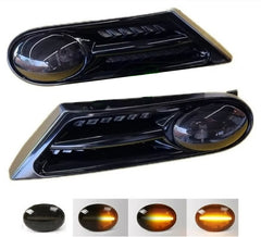 Gen 2 Mini R56 Scuttle Sides & LED Dynamic E-Marked Indicator Lights - Cooper S JCW