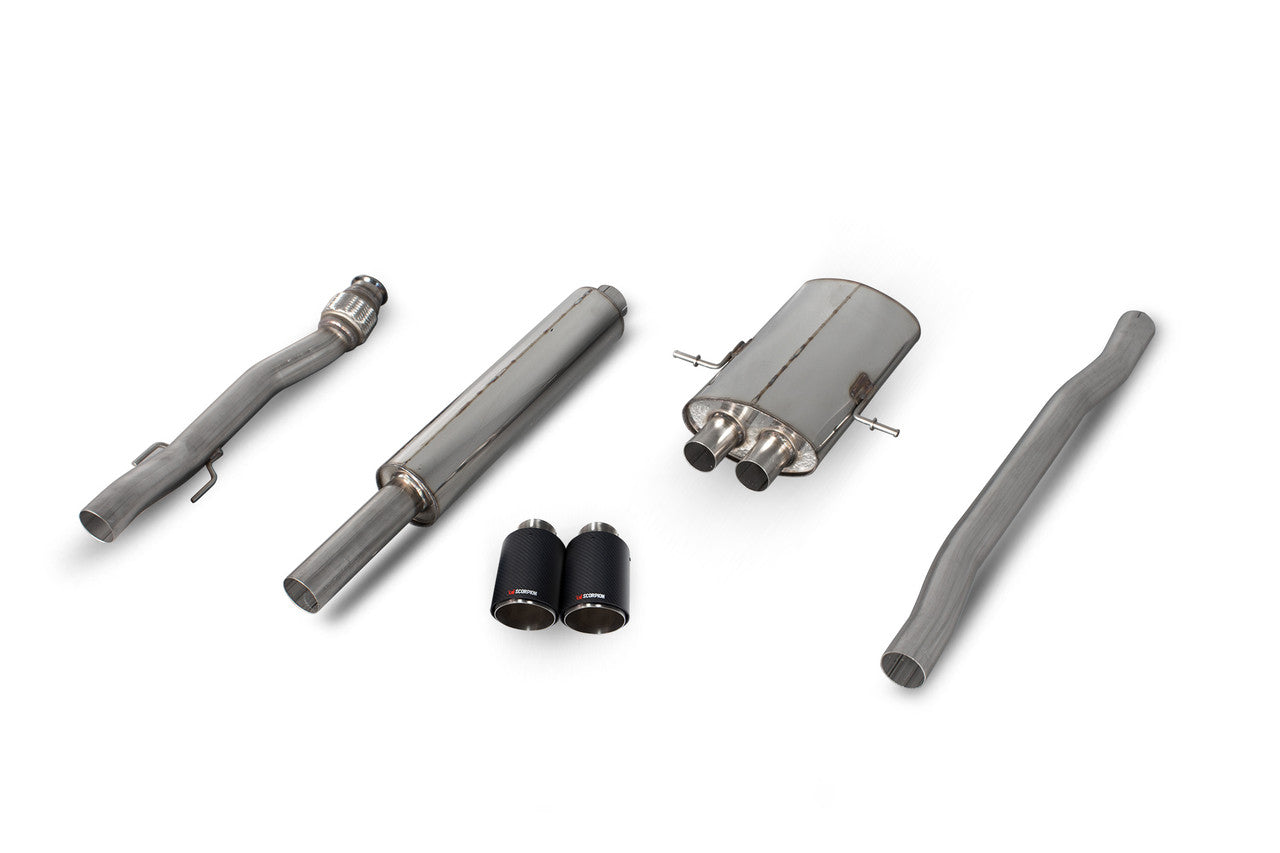 Gen 2 Mini Scorpion Resonated cat-back system - Cooper S R56 / R57 / R58 / R59 - 2007 - 2014