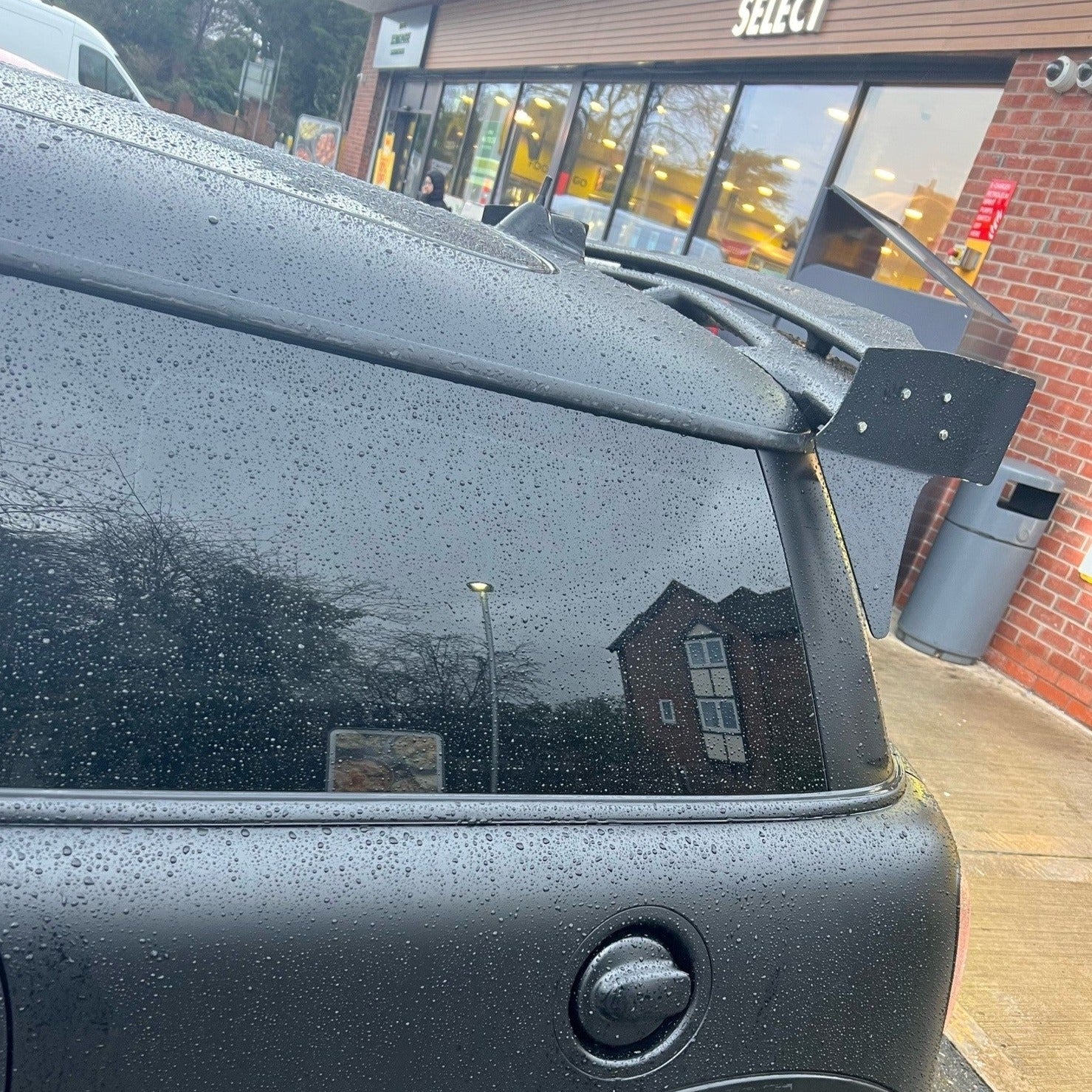 GEN 2 MINI Duell AG Type roof spoiler