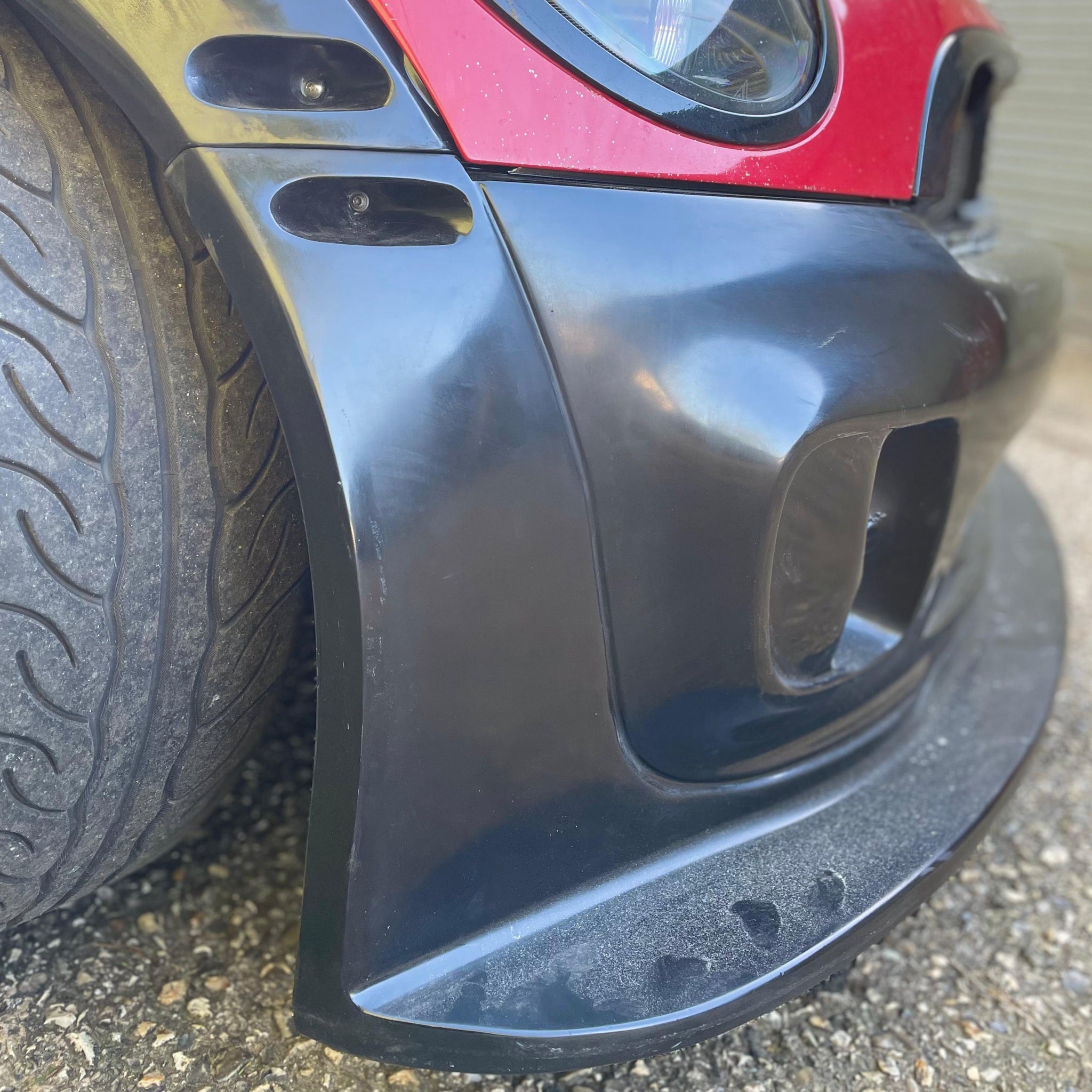 Gen 2 Mini R56 SPA FRONT BUMPER AND VENTED WING SET. – MW UK