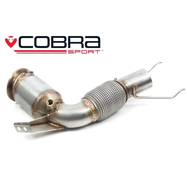 Gen 3 Mini Cobra Sport Facelift Sports Cat / De-Cat Downpipe Performance Exhaust Cooper S (F56 LCI)