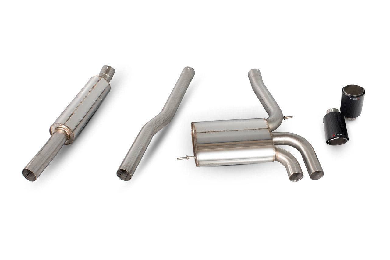 Gen 3 Mini Scorpion Non Resonated cat-back system - Cooper S F56 3 Door Non GPF Model Only - 2014 - 2018